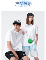 03XA5,250G Wide Dropped Shoulder T-shirt - 图片 3