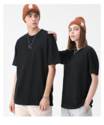 03XA5,250G Wide Dropped Shoulder T-shirt - 图片 2