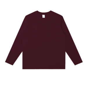 QXK2521, 230G-20S Long Sleeve T-shirt Ribbed Cuffs - 图片 10