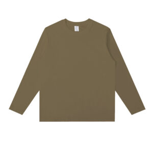 QXK2521, 230G-20S Long Sleeve T-shirt Ribbed Cuffs - 图片 8